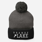 Brandy/LAKE 21 Pom-Pom Toque