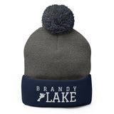 Brandy/LAKE 21 Pom-Pom Toque