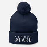 Brandy/LAKE 21 Pom-Pom Toque