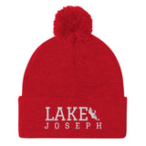 LAKE/Joseph 21 Pom-Pom Toque